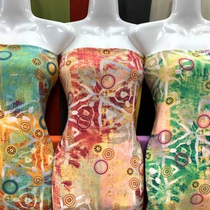 Stocklot 100% Rayon Viscose Vải In Chất Liệu Váy - Product Image 2