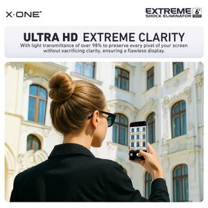 ฟิล์มกันรอย X-ONE Premium 7X Impact Protection สำหรับ <span class=keywords><strong>iPhone</strong></span> 15 16 17 18 Pro Max แบบใส HD ติดตั้งง่ายพร้อมถาด - Product Image 4