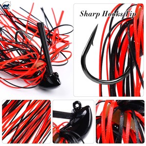เหยื่อตก<span class=keywords><strong>ปลา</strong></span>แบบ Weedless Buzz Bait ขนาด 14 กรัม 8 สี สำหรับตก<span class=keywords><strong>ปลา</strong></span>แบส หัวจิ๊ก Chatterbait พร้อมกระโปรงซิลิโคน สำหรับ<span class=keywords><strong>ปลา</strong></span>ไพค์ <span class=keywords><strong>ปลา</strong></span>วอลอาย <span class=keywords><strong>ปลา</strong></span>หัวงู - Product Image 4