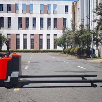 Chariot élévateur à palettes industriel électrique de 3000 kg alimenté par batterie pour la logistique d'entrepôt d'usine