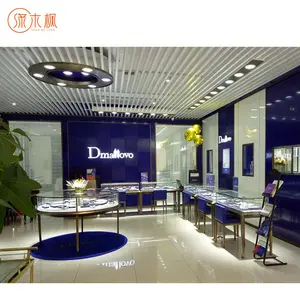 Led Lighting Standard Glass Jewelry Display Showcase Free Standing China Suppliers Jewelry Display Case