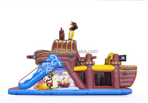 2024 <span class=keywords><strong>nouveau</strong></span> château gonflable géant de bateau de <span class=keywords><strong>pirate</strong></span> de conception et <span class=keywords><strong>jeu</strong></span> gonflable de ville d'amusement de glissière à vendre - Product Image 3