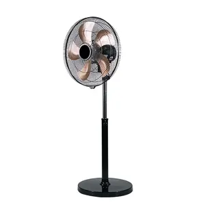 New Home Appliance Stand Fan Industrial Floor Fan Summer Metal Blade Standing Cooler Fan 18''