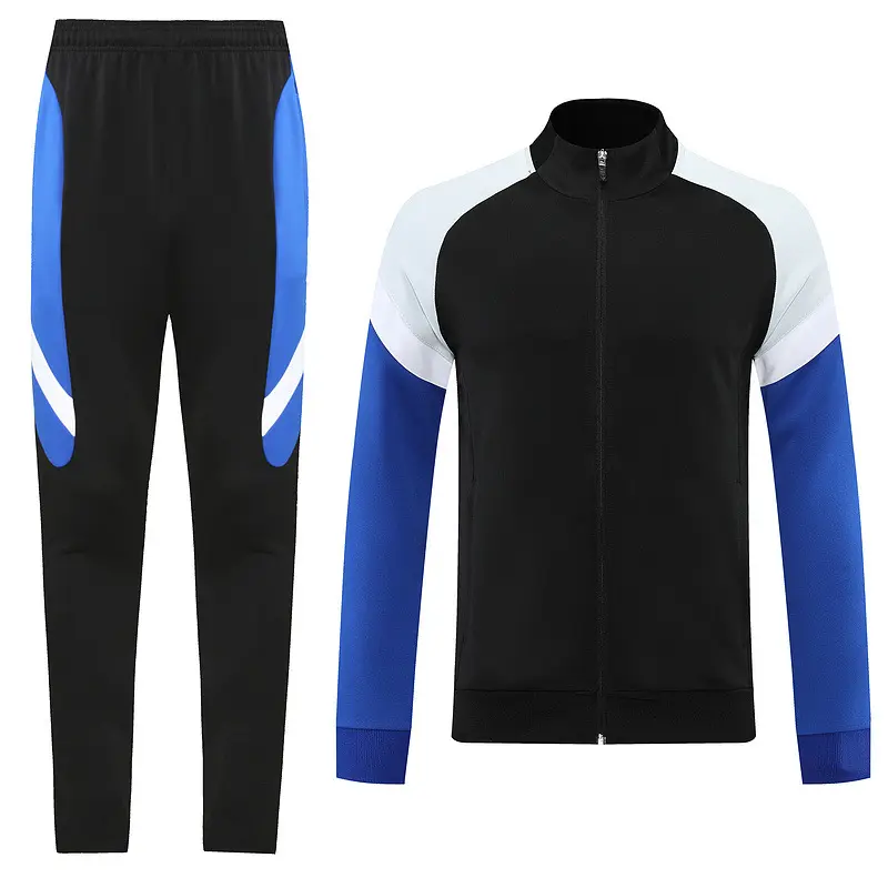 fashion tracksuit fitted mens Top design fashion bulk wholesale slim fit sport tracksuit for men