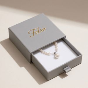 Cajas de Regalo Pequeñas y Elegantes Hechas con Materiales Reciclados para Empaque de Joyería con Cierre Magnético e Inserción de Espuma de Terciopelo - Product Image 2
