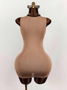 Nouvelle robe moulante sans manches sexy en stretch pour femmes, robe fourreau <span class=keywords><strong>mini</strong></span> - Product Image 6