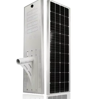 Lampe solaire LED intégrée 100W-400W IP66 étanche, haute luminosité, en alliage d'aluminium, pour rue, route, parc, meilleur prix