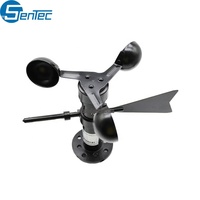SENTEC WSD304 Capteur de vitesse et de direction du vent à trois coupelles RS485 4~20mA pour station météo et surveillance météorologique extérieure