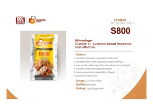 Améliorant pour pain Double <span class=keywords><strong>Star</strong></span> Baker, adoucissant, améliorant la pâte, 500g, sachet de poudre pour un volume léger et moelleux, ingrédient de boulangerie à levée rapide - Product Image 4