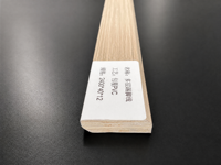 Moulures en bois massif plaqué chêne, mélamine/PVC, pour décoration intérieure, plinthes et corniches - Vente en gros