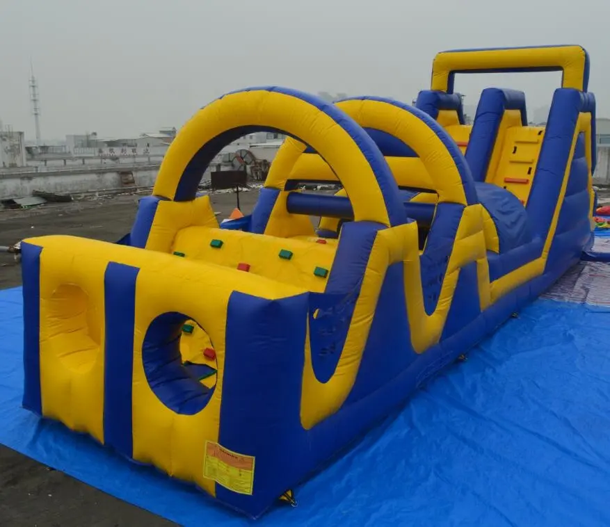 High quality crazy giant the beast boot camp adult inflatable obstacle course for sale