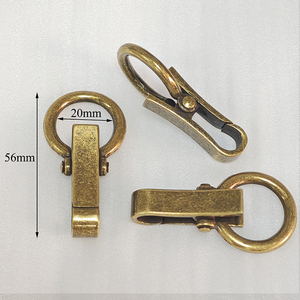 Moschettoni Girevoli in Lega di Zinco da 56mm all'Ingrosso per Cinghie di Borse, Portachiavi e Accessori per Lavorazione del Cuoio - Product Image 3