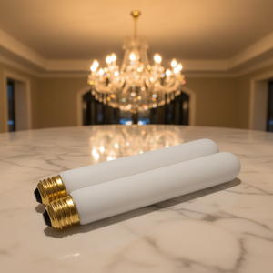 Lampadina <span class=keywords><strong>LED</strong></span> a Filamento T30 Bianco Opaco 110-130V, Lampadina Tubolare <span class=keywords><strong>LED</strong></span> Diametro 30mm, Illuminazione <span class=keywords><strong>LED</strong></span> - Product Image 5