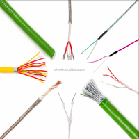 Cable de extensión para termopar, Cable de compensación para termopar, 12 pares, Color verde, código IEC