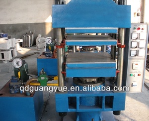 Manual Push-pull Mode Vulcanizer / Vulcanization Machine / <strong>Rubber</strong> Tiles Plate Vulcanized Press - Product Image 2