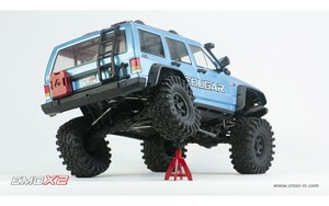 รถบังคับวิทยุ CROSSRC EMO X2 4WD RC Rock Crawler ขนาด 1/8 พร้อมเพลาพอร์ทัล Caugar เกียร์ 2 สปีด ระบบล็อคดิฟเฟอเรนเชียล รถบรรทุกสำหรับมืออาชีพ พร้อมใช้งาน (RTR) - Product Image 3