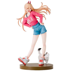 Vente en gros de figurine Hayakawa Aki Makima Pochita Luminasta Power Denji PVC Tronçonneuse Homme Figuras Anime Modèle fille en plastique