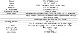 Máquina Ensacadora de Madera Semiautomática con Motor Eléctrico para la Industria Logística de Comercio Electrónico, para Alimentos y Bebidas, 1000 Paquetes/Hora - Product Image 2