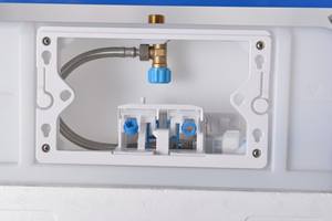 Citerne encastrée ultra-étroite à commande manuelle pour toilettes suspendues - Product Image 4