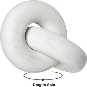 2026 <span class=keywords><strong>vendita</strong></span> calda decorazione a catena <span class=keywords><strong>in</strong></span> legno a 2 maglie con nodo <span class=keywords><strong>in</strong></span> legno decorazione decorativa a maglie <span class=keywords><strong>in</strong></span> legno Boho intagliato a mano ornamento di fattoria moderna - Product Image 6