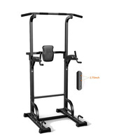 Torre de Dominadas para Ejercicio, Equipo de Entrenamiento, Soporte Inclinado para Ejercicios de Fitness, Venta al Por Mayor de Fábrica