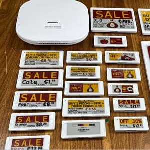 Etiqueta Electrónica para Estante con Accesorios ESL de Plástico, Etiquetas de Precio Digitales RFID para Supermercado, Etiqueta Inteligente de Tinta Electrónica para Tienda - Product Image 6