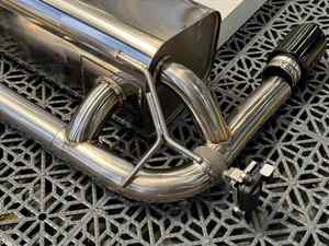 Высокопроизводительные высококачественные глушители из нержавеющей стали CGW выхлопные трубы для BMW F36 440i с наконечниками из углеродного волокна - Product Image 3