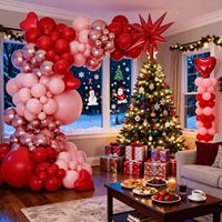 Arches de ballons rose or pour femmes, idéales pour anniversaires, la Saint-Valentin, enterrements de vie de jeune fille et mariages