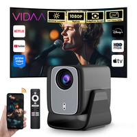 Projecteur intelligent portable Hotack X5AM HD 5500 Lumens, système d'exploitation intelligent, Full HD, home cinéma, vidéo 4K, Proyector