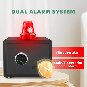 Cao cấp tùy chỉnh logo 27L Công suất sinh trắc học an toàn LCD hiển thị vân tay an ninh an toàn hộp hiển thị mã thời gian - Product Image 4