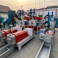 Usine de recyclage et de récupération d'énergie WENDA, extrudeuse de déchets plastiques, technologie de récupération de chaleur pour EPS/PA/PC, moteur haute efficacité