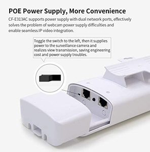 2.4Ghz Ngoài Trời CPE Router 5Km 10Km Dài Phạm Vi Wi-Fi Extender Điểm Đến Điểm Poe RJ45 Wifi Adapter Không Dây Cầu Cho Máy Ảnh - Product Image 5