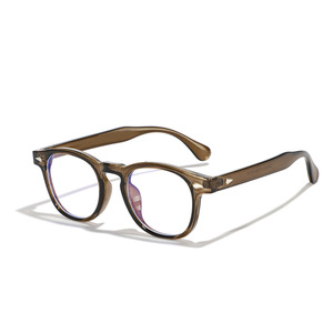 <span class=keywords><strong>Gafas</strong></span> de Sol Retro Vintage para <span class=keywords><strong>Hombre</strong></span>, Monturas de Alta Calidad con Lentes Transparentes UV400, <span class=keywords><strong>Gafas</strong></span> <span class=keywords><strong>Graduadas</strong></span> en Azul/Dorado/Amarillo/Rojo, Material TR90 - Product Image 3