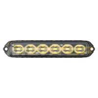 12V 24V Hochleistungs-LED-Notfall-Warnblitzleuchte Auto-Oberflächenmontage LED-Kühlergrill-Blitzleuchte SAE R65 CE IP67