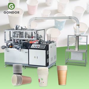 Horizontal Double Wall Side Product Disposable Plate Italian and Paper Cup Maker Make Machine to Produce - Product Image 1