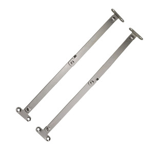 Tige de support pliante à deux sections Yuyao 210x10x2.0mm en fer pour porte d'armoire, accessoire de quincaillerie - Product Image 2