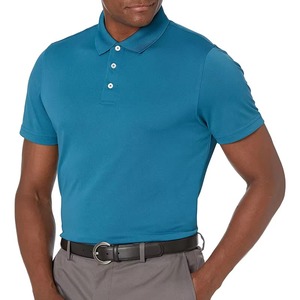 Polos pour hommes de qualité supérieure, coupe ajustée, respirants - Product Image 1