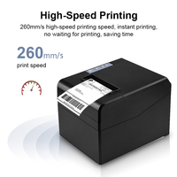 Printer Thermal 72mm 3 inci Kecepatan Tinggi USB Portabel Mini Printer Tersedia 203DPI Garansi 2 Tahun