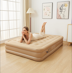 All'ingrosso di alta qualità gonfiabile floccaggio letto matrimoniale - Product Image 5
