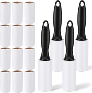 Rodillo Quitapelusas Adhesivo y Desprendible, Práctico, con 30 Hojas - Product Image 1