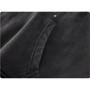 400Gsm Streetwear Sweatshirt Stone Wash Sérigraphie Patchwork Imprimé Baggy Homme Sweat à capuche pour hommes - Product Image 5