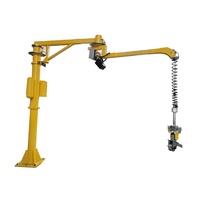 Nouveau manipulateur de levage à bras télescopique avec assistance au levage, palan électrique, pour construction métallique, avec élingue en câble métallique, capacité de charge 500 kg