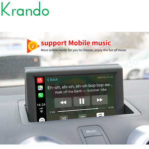 Boîte d'interface CarPlay de mise à niveau Krando <span class=keywords><strong>pour</strong></span> <span class=keywords><strong>Audi</strong></span> <span class=keywords><strong>A1</strong></span> 2012-2020 Décodeur de module d'interface automatique sans fil Apple Carplay et Android - Product Image 5