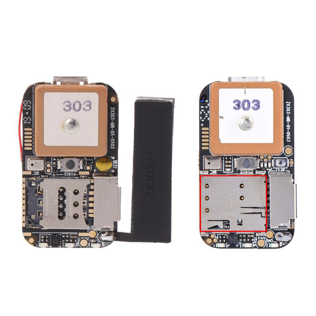 ZX303 Mini GPS Tracker PCB Board GSM Quad Band Support SIM TF GPS+LBS+Beidou+Wifi Multiple Positioning