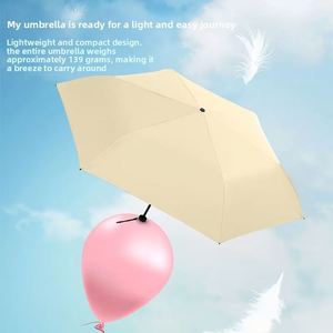 Parasol pliable léger, imperméable, anti-UV, de poche, pour femmes et étudiantes - Product Image 3