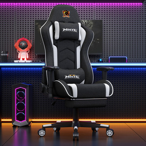Minte Gaming <b>Chair</b> Fabric Recliner Office <b>Chair</b> For Living Room Bedroom <b>Study</b> - Product Image 2