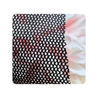 Tela de malla elástica y perforada 62% nailon + 38% elastano para ropa interior sexy y calzoncillos, tela de malla de poliéster, nailon y elastano