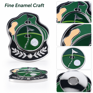 Marqueur de balle de golf magnétique amovible en stock – Idéal pour les tournois et projets promotionnels - Product Image 4