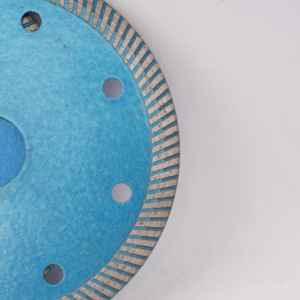 Disque de coupe de 5 pouces pour lame de scie Hi-Saw, avec bord en maille de turbine A125mm, pour le meulage des carreaux de céramique et du granit - Product Image 2