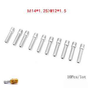 Aosu Cross-border Auto Parts Reverse Thread Lug Bolt M12x1.5 48mm Length For <b>Wheel</b> Rim Repair - Product Image 4